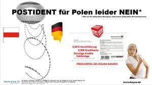 Postident Verfahren KO – Kein Bankkonto/ Kredit für Polen